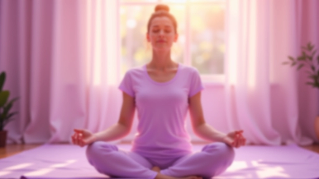 Ambiente tranquillo per meditazione e rilassamento