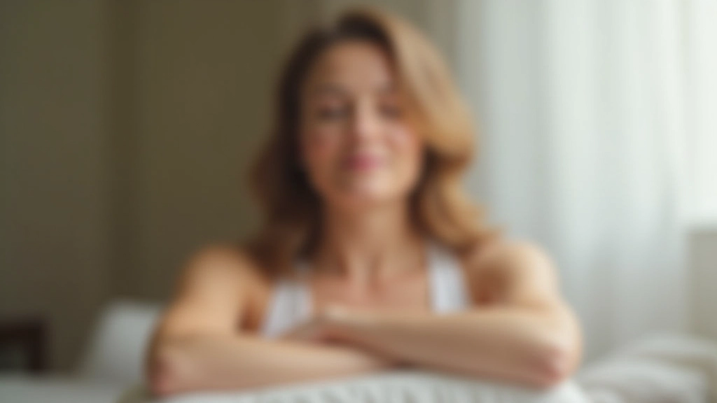 Persona che pratica esercizi di rilassamento muscolare progressivo seduta comodamente